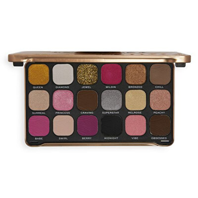 Revolution - Paletka očních stínů Forever Flawless (Shadow Palette Bare Pink) 19,8 g
