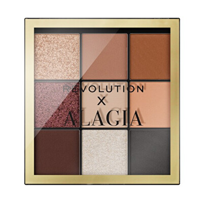 Revolution - Paletka očních stínů x Alagia (All You Need Shadow Palette) 13,5 g