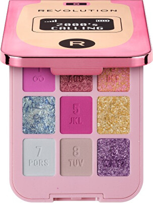 Revolution - Paletka očních stínů Y2k Baby Flip Phone (Shadow Palette) 3,6 g