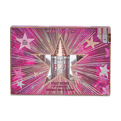 Revolution - Dárková sada Pout Bomb Plumping Lip Gloss Trio Gift Set