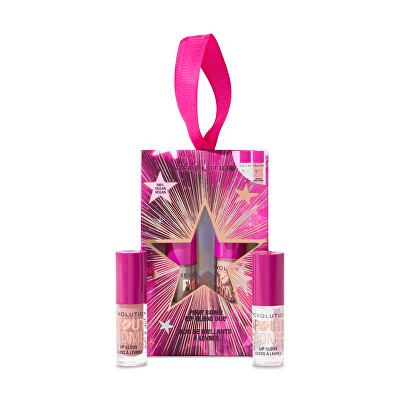 Revolution - Dárková sada Pout Bomb Plumping Mini Lip Gloss Pink