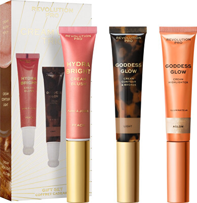 Revolution PRO - Dárková sada Cream Face Wand Trio Light