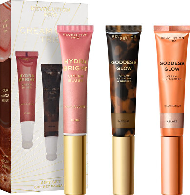 Revolution PRO - Dárková sada Cream Face Wand Trio Medium