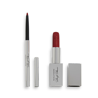 Revolution PRO - Kosmetická sada na rty X Marilyn Red 3,78 g
