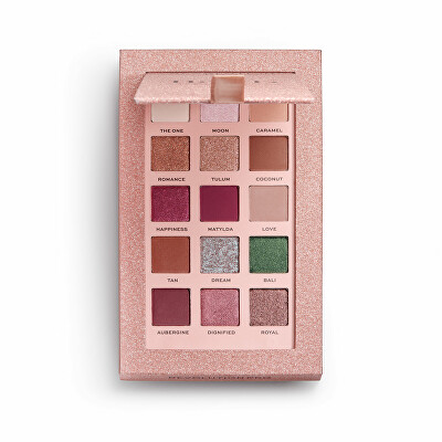 Revolution PRO - Paletka očních stínů Nath Collection (Neutrals Shadow Palette) 16,5 g