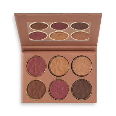 Revolution PRO - Paletka 6 očních stínů Glam Mood Party Time 6 x 2 g