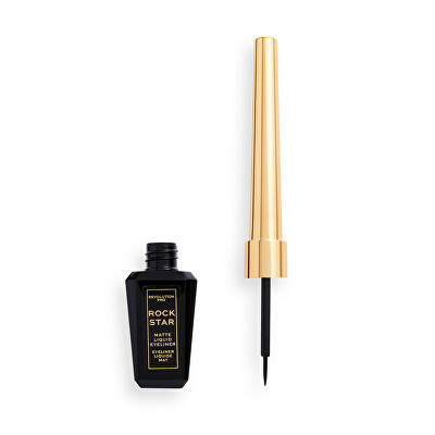 Revolution PRO - Tekuté oční linky Rockstar (Matte Liquid Eyeliner) 4 ml