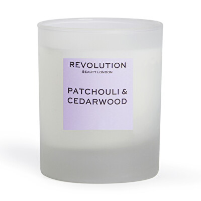 Revolution - Vonná svíčka Patchouli & Cedarwood (Scented Candle) 170 g