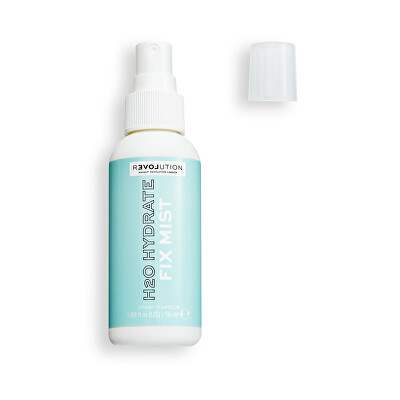 Revolution - Hydratační fixační sprej a podkladová báze Relove H2O Hydrate (Fix Mist) 50 ml