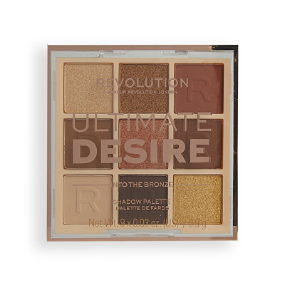 Revolution - Paletka očních stínů Ultimate Desire Shadow Palette Into the Bronze 8,1 g