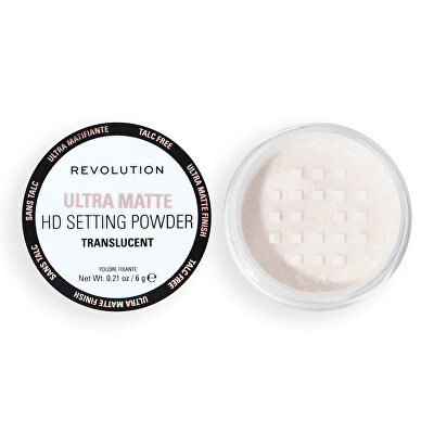 Revolution - Fixační a matující pudr Ultra Matte HD Setting Powder 6 g