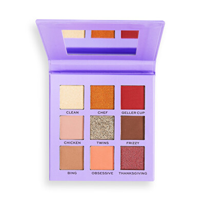 Revolution - Paletka očních stínů X Friends Monica (Shadow Palette) 9 g