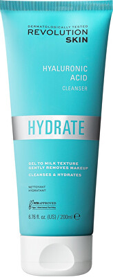 Revolution Skincare - Hydratační čisticí krém Hydrate (Hyaluronic Acid Cleanser) 200 ml
