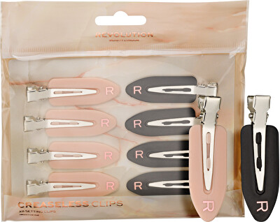 Revolution - Sponky do vlasů Creaseless Clips 8 ks