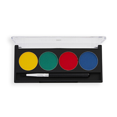 Revolution - Vodou aktivovatelné oční linky Bright Babe (Graphic Liner Palettes) 5,4 g
