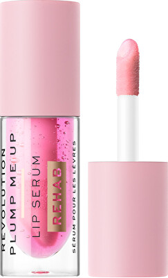 Revolution - Vyživující sérum na rty Rehab Plump Me Up Pink Glaze (Lip Serum) 4,6 ml