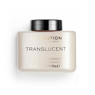 Revolution - Transparentní pudr (Loose Baking Powder Translucent) 32 g