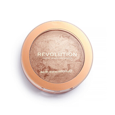 Revolution - Zapečený bronzer Revolution Re-Loaded Holiday Romance (Powder Bronzer) 15 g