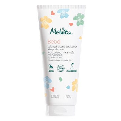 Melvita - Hydratační tělové mléko pro děti Bébé (Moisturizing Milk All Soft and Hydrated) 175 ml