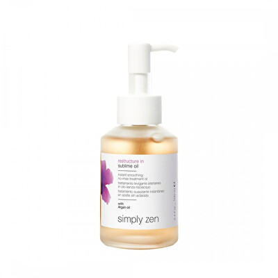 Simply Zen - Bezoplachový olej pro suché a poškozené vlasy Restructure In (Sublime Oil) 100 ml