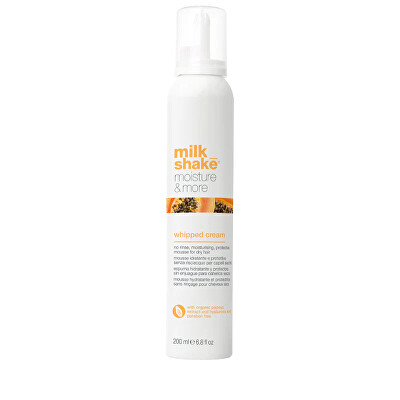 Milk Shake - Hydratační bezoplachová pěna na vlasy Moisture & More (Whipped Cream) 200 ml