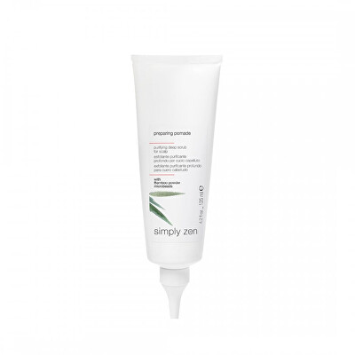 Simply Zen - Čisticí peeling pro vlasovou pokožku Preparing Pomade (Purifying Deep Scrub for Scalp) 125 ml