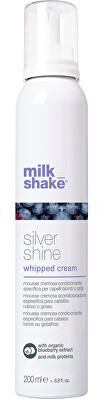 Milk Shake - Spumă nutritivă pentru păr Silver Shine (Whipped Cream) 200 ml