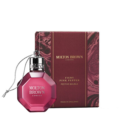 Molton Brown - Koupelový a sprchový gel Fiery Pink Pepper Festive Bauble (Bath & Shower Gel) 75 ml