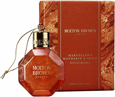 Molton Brown - Koupelový a sprchový gel Marvellous Mandarin & Spice Festive Bauble (Bath & Shower Gel) 75 ml