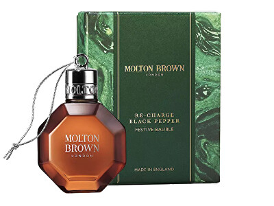 Molton Brown - Koupelový a sprchový gel Re-charge Black Pepper Festive Bauble (Bath & Shower Gel) 75 ml