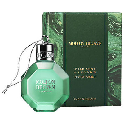 Molton Brown - Koupelový a sprchový gel Wild Mint & Lavandin Festive Bauble (Bath & Shower Gel) 75 ml