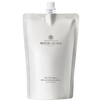 Molton Brown - Náhradní náplň pro koupelový a sprchový gel Fiery Pink Pepper (Bath & Shower Gel Refill) 400 ml