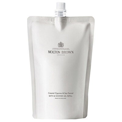 Molton Brown - Náhradní náplň pro sprchový gel Coastal Cypress & Sea Fennel (Bath & Shower Gel Refill) 400 ml