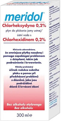 Meridol - Ústní voda s chlorhexidinem 300 ml