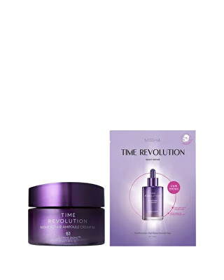 Missha - Dárková sada Time Revolution Night Repair Cream & Mask Duo Set