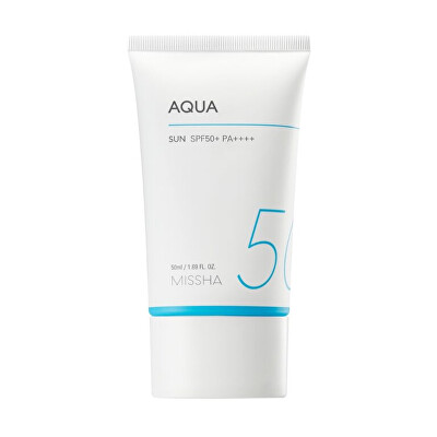 Missha - Opalovací gelový krém na obličej SPF 50 Aqua Sun (All Around Safe Block Aqua Sun Gel) 50 ml