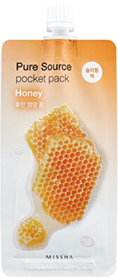 Missha - Noční pleťová maska Honey Pure Source (Pocket Pack) 10 ml