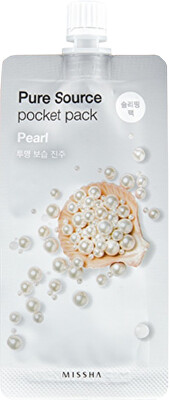 Missha - Rozjasňující pleťová maska Pearl Pure Source (Pocket Pack) 10 ml