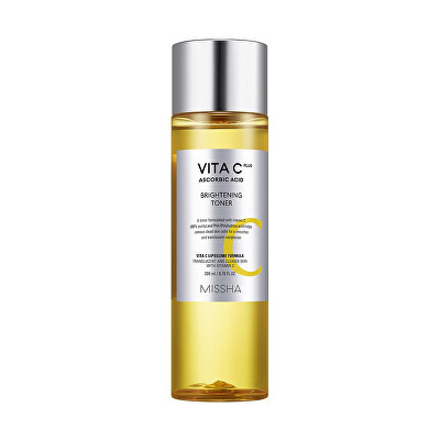 Missha - Rozjasňující tonikum s vitaminem C Vita C Plus (Brightening Toner) 200 ml