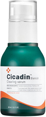 Missha - Zklidňující sérum proti nedokonalostem pleti Cicadin Blemish (Clearing Serum) 30 ml