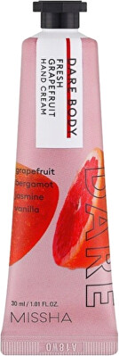 Missha - Hydratační krém na ruce Dare Body Fresh Grapefruit (Hand Cream) 30 ml