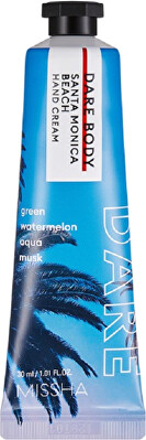 Missha - Hydratační krém na ruce Dare Body Santa Monica Beach (Hand Cream) 30 ml