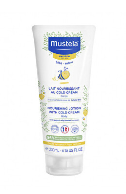 Mustela - Dětské vyživující tělové mléko pro suchou pokožku (Nourishing Lotion with Cold Cream) 200 ml