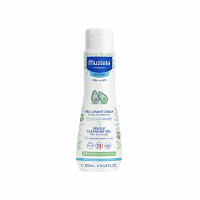 Mustela - Dětský jemný čisticí gel na tělo a vlasy (Gentle Cleansing Gel) 200 ml