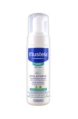 Mustela - Dětský pěnový šampon pro extrémně suchou pokožku Stelatopia (Foam Shampoo) 150 ml
