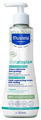 Mustela - Zklidňující a obnovující krém Stelatopia+ (Lipid-replenishing Cream) 300 ml