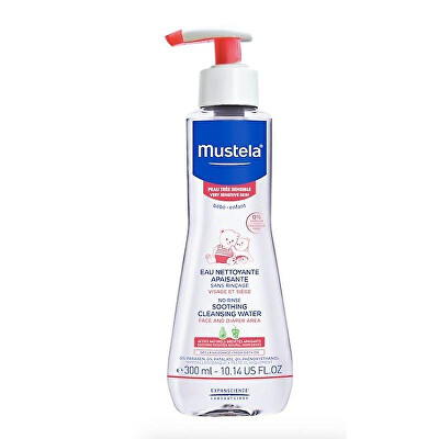 Mustela - Detská ukľudňujúca čistiaca voda pre veľmi citlivú pokožku (Soothing Cleansing Water) 300 ml