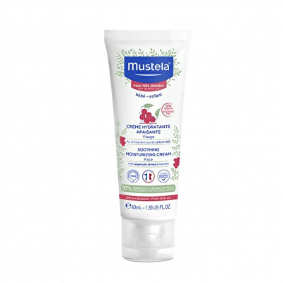 Mustela - Dětský zklidňující hydratační krém na obličej (Soothing Moisturizing Cream) 40 ml
