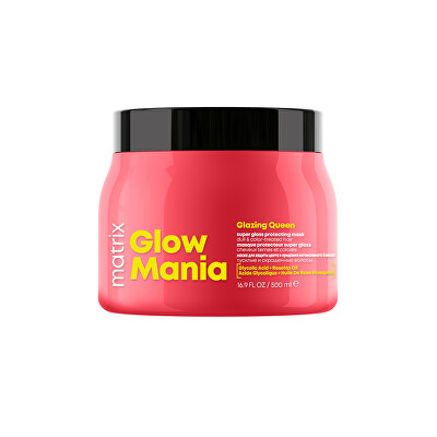 Matrix - Maska pro barvené vlasy Glow Mania Glazing Queen (Super Gloss Protecting Mask) 500 ml