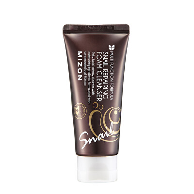 Mizon - Čisticí pleťová pěna s filtrátem hlemýždího sekretu (Snail Repairing Foam Cleanser) 60 ml